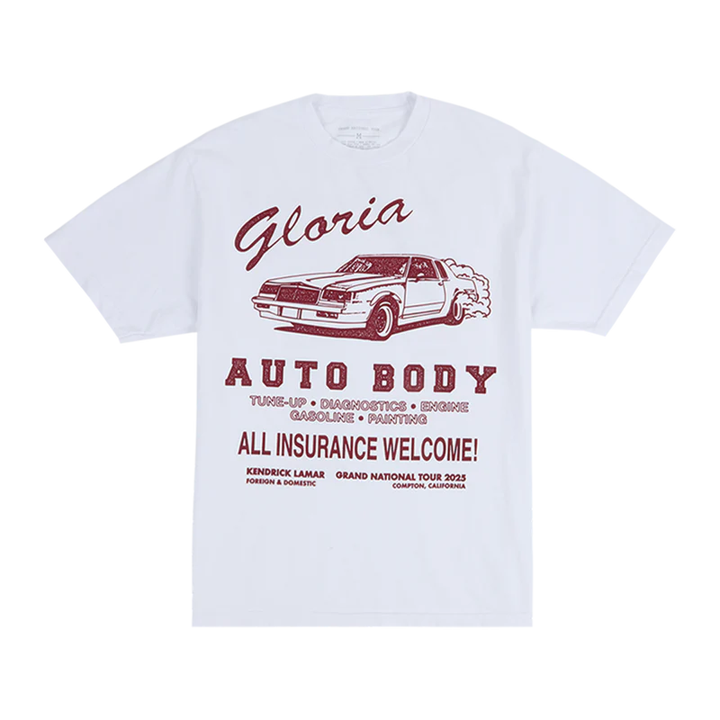 Kendrick Lamar Gloria Auto Body T-Shirt